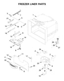Freezer liner parts