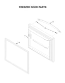 Freezer door parts