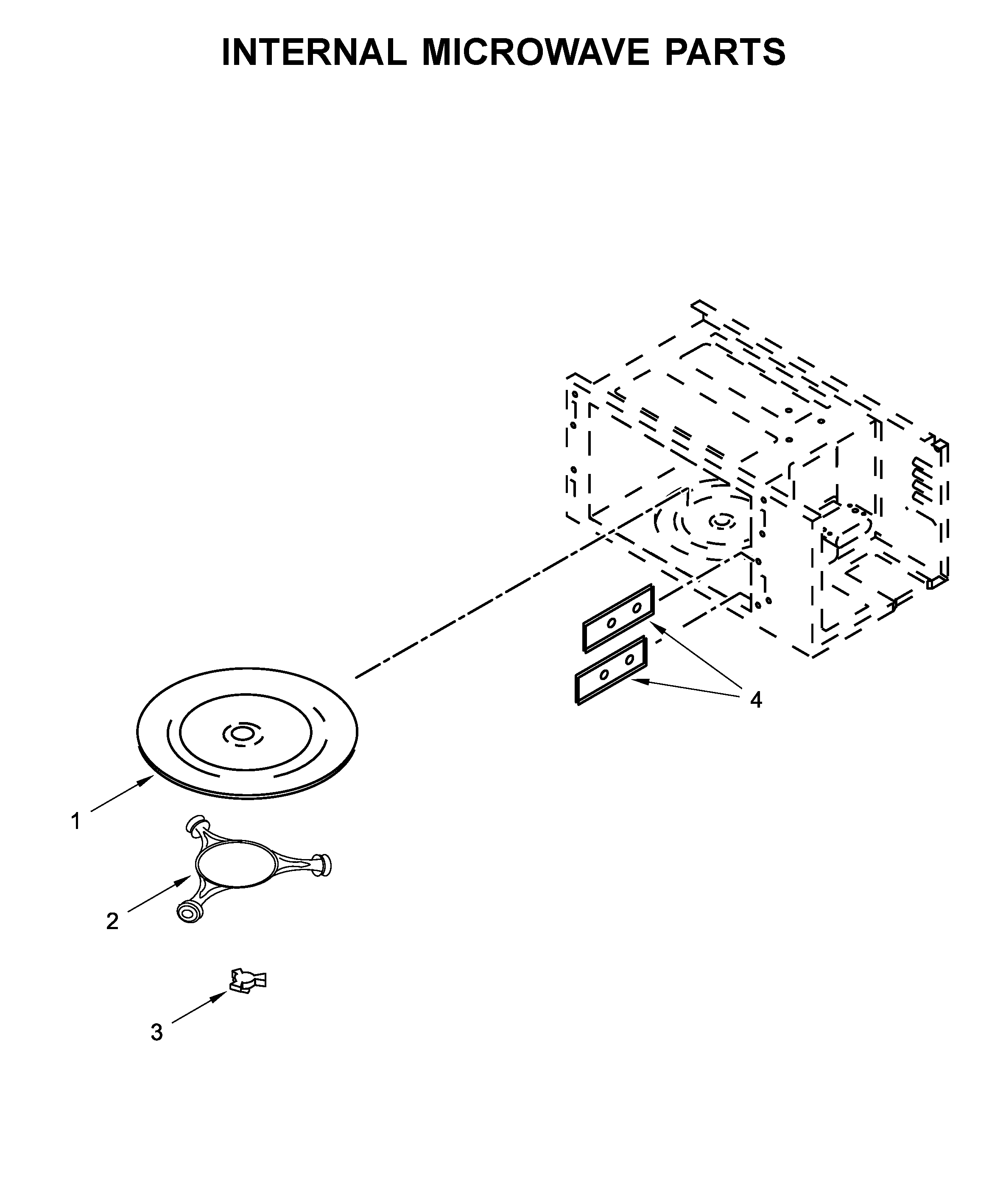 Internal microwave parts