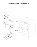 Refrigerator liner parts