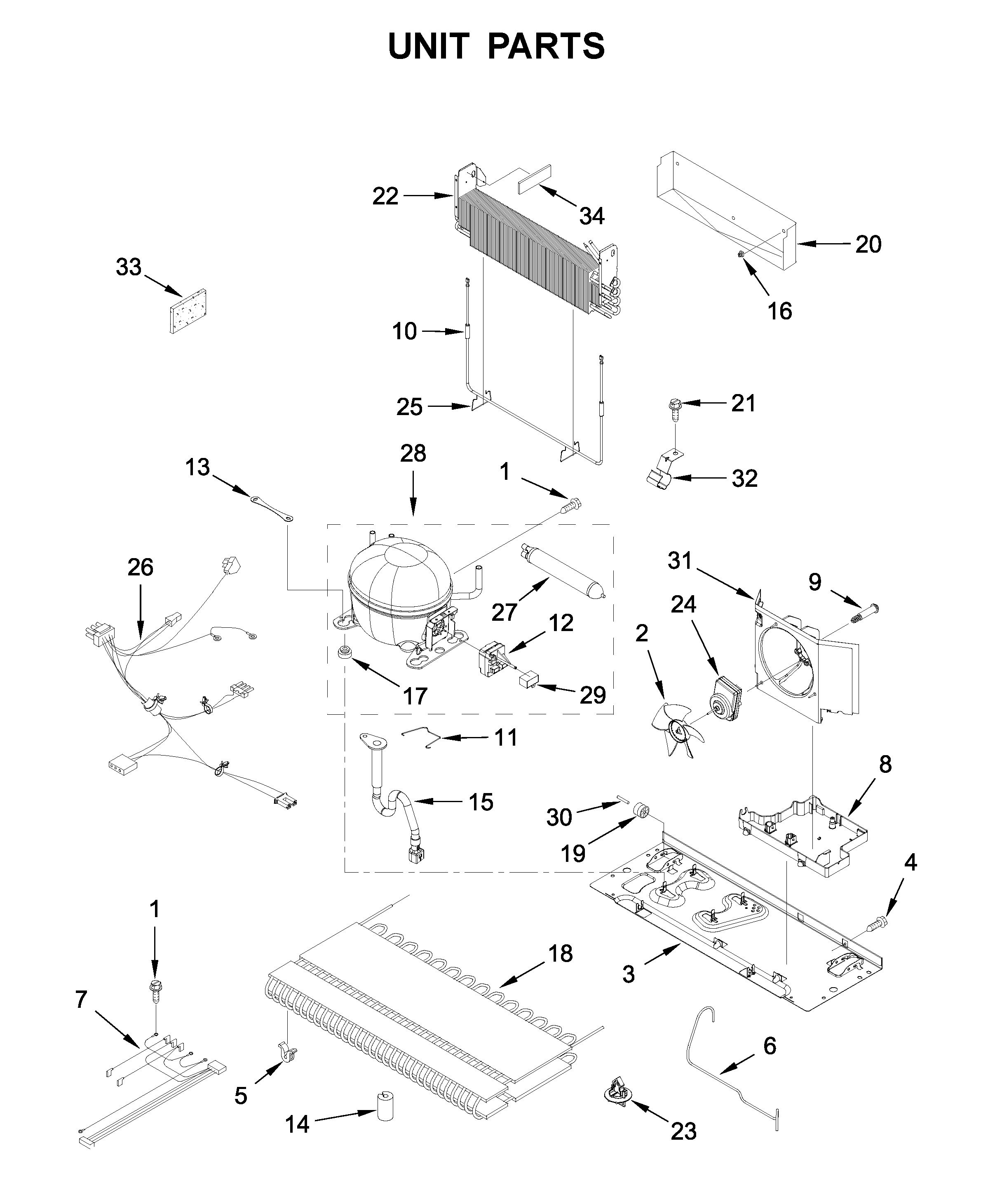 Unit parts