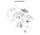 Maytag MMV1174FW3 air flow parts diagram