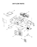 Air flow parts