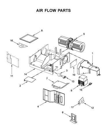 Air flow parts