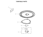 Maytag MMV1174FW3 turntable parts diagram