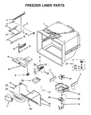 Freezer liner parts