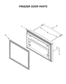 Freezer door parts
