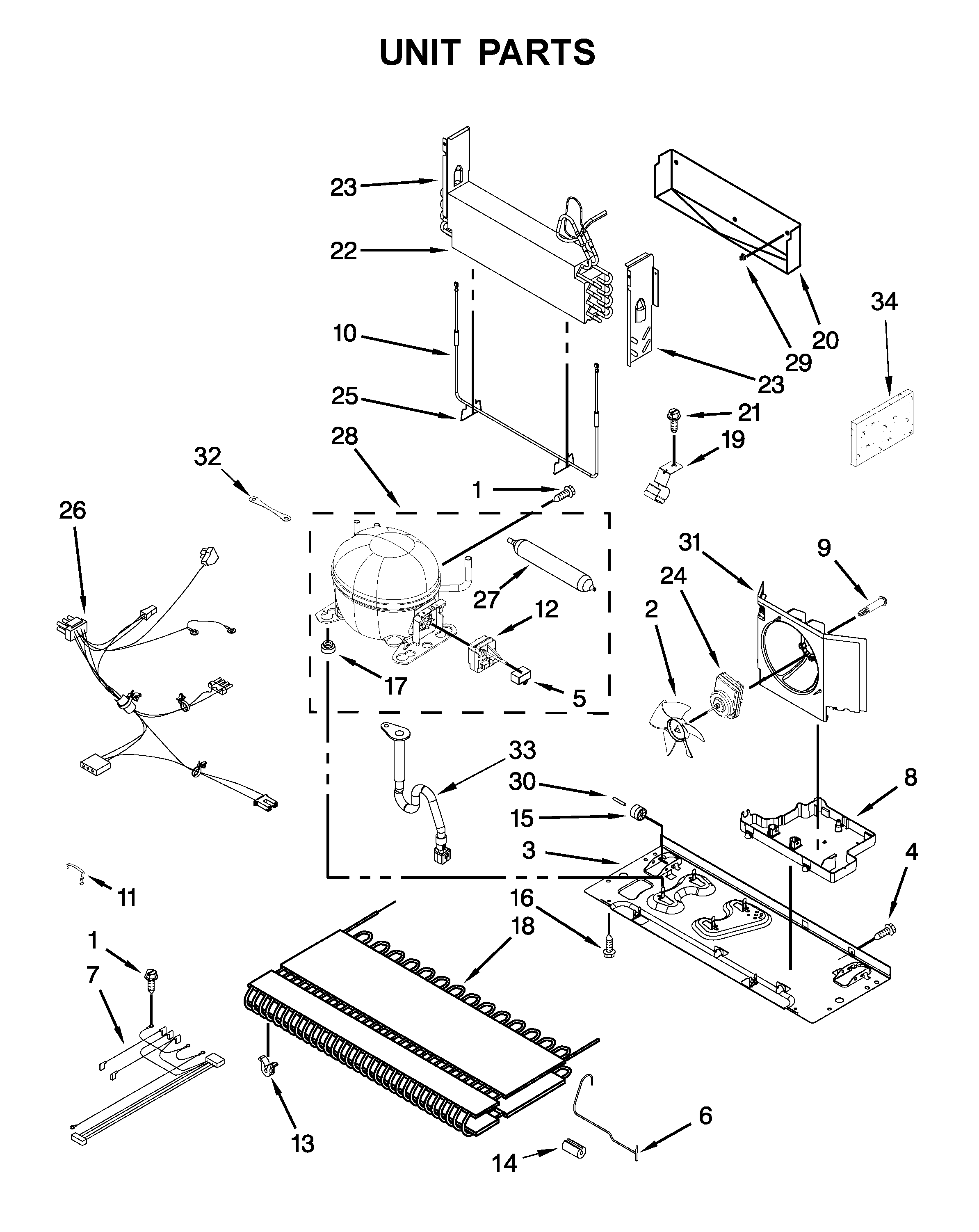Unit parts
