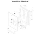 KitchenAid KRBR102ESS01 refrigerator door parts diagram