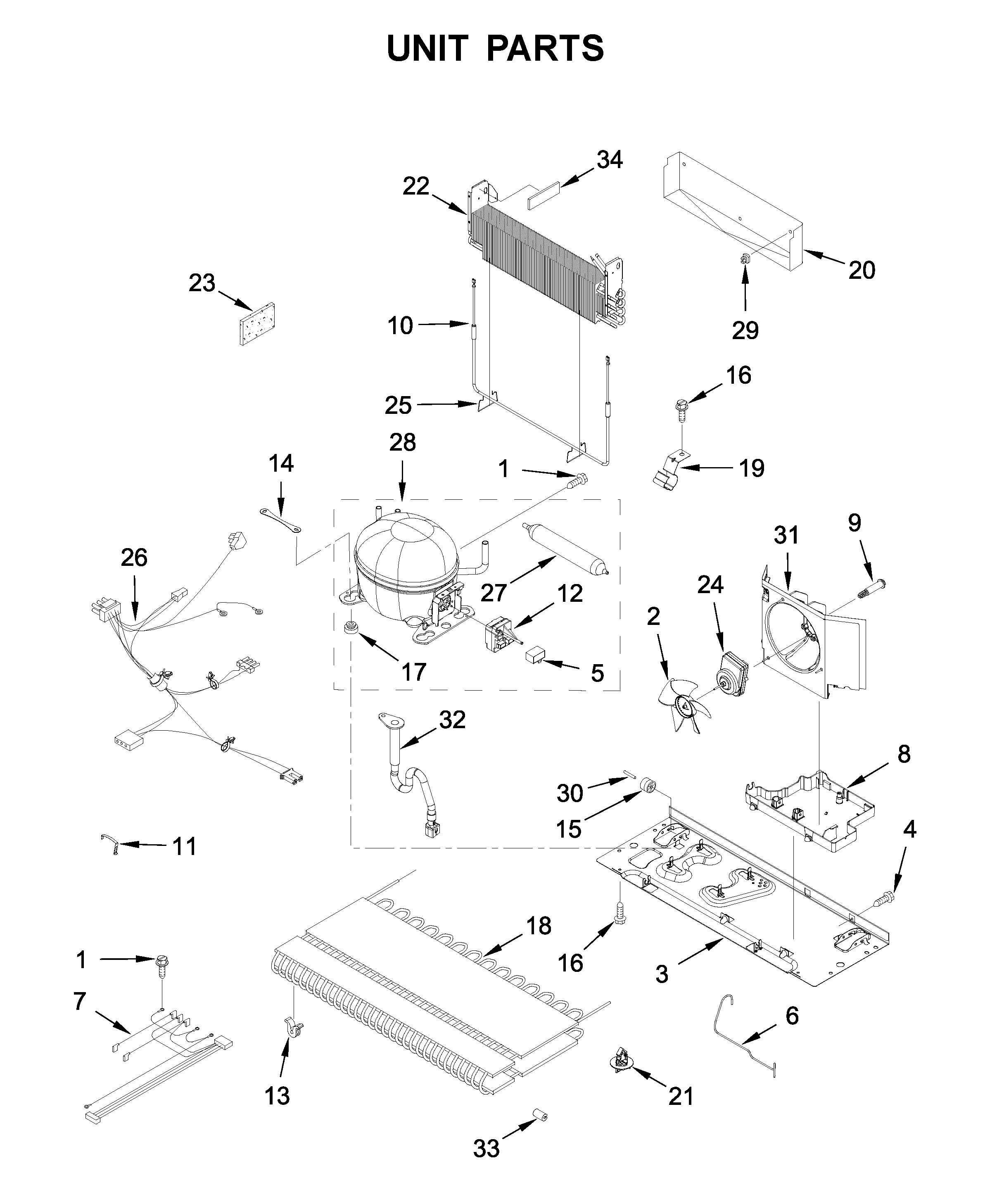Unit parts
