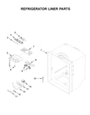 Refrigerator liner parts