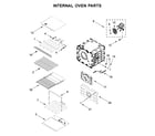 Jenn-Air JJW2830IL00 internal oven parts diagram