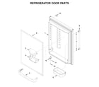 Maytag MBL1957FEZ04 refrigerator door parts diagram