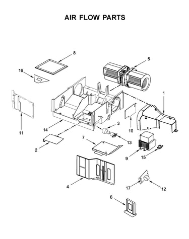 Air flow parts