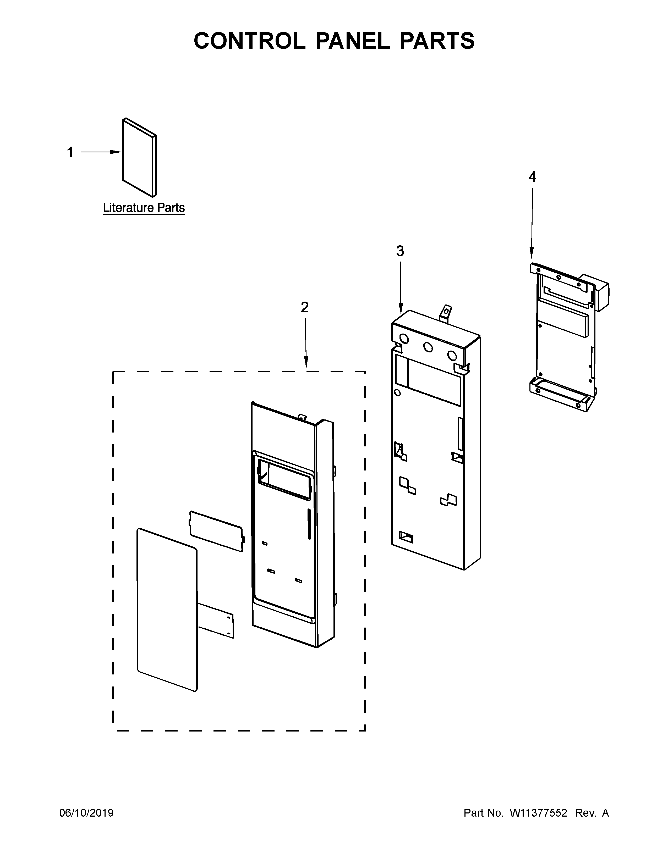 CONTROL PANEL PARTS