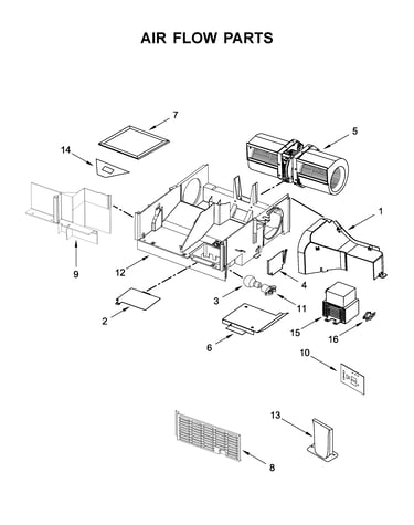 Air flow parts