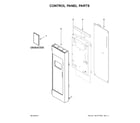 Whirlpool WMH31017HS3 control panel parts diagram