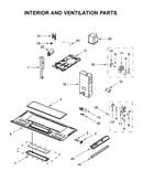 Interior and ventilation parts