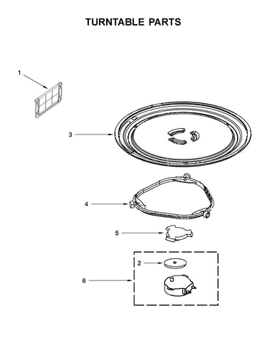 Turntable parts