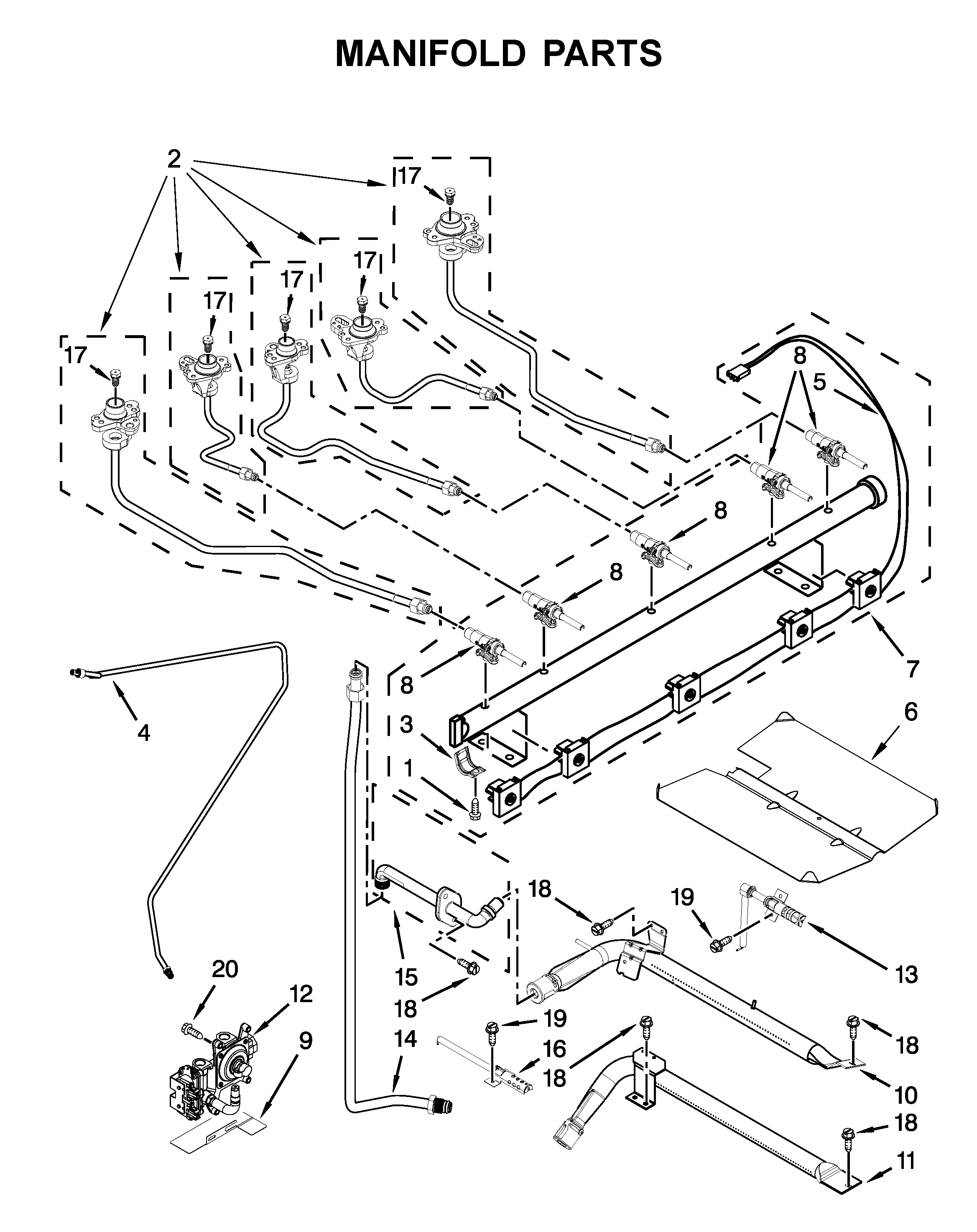 Manifold parts
