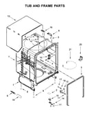 Tub and frame parts