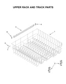 Upper rack and track parts