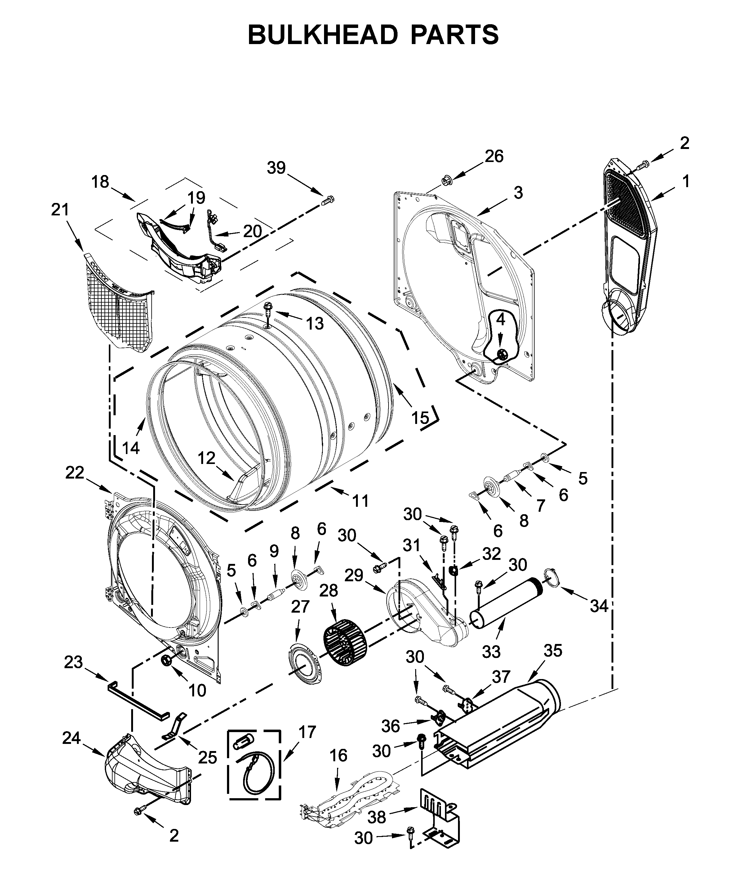 Bulkhead parts