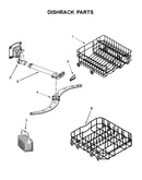 Dishrack parts
