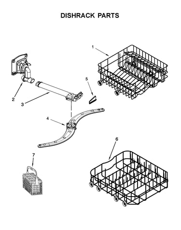 Dishrack parts
