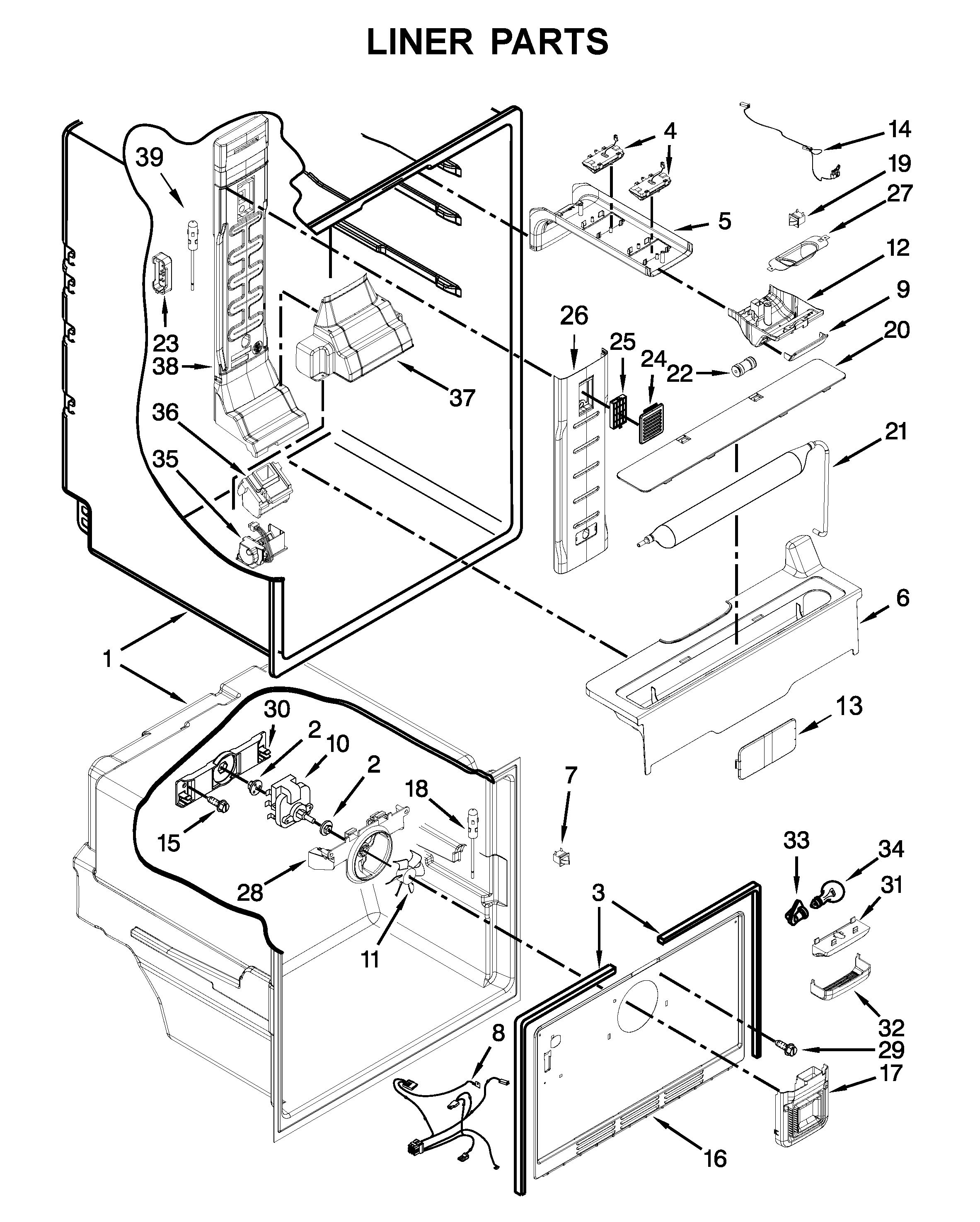 Liner parts