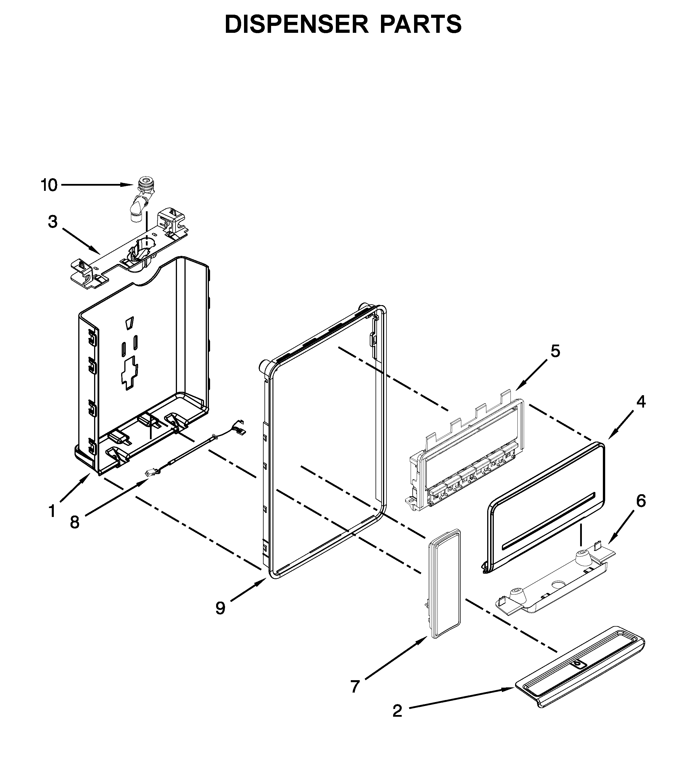 DISPENSER PARTS