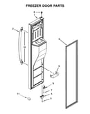 Freezer door parts