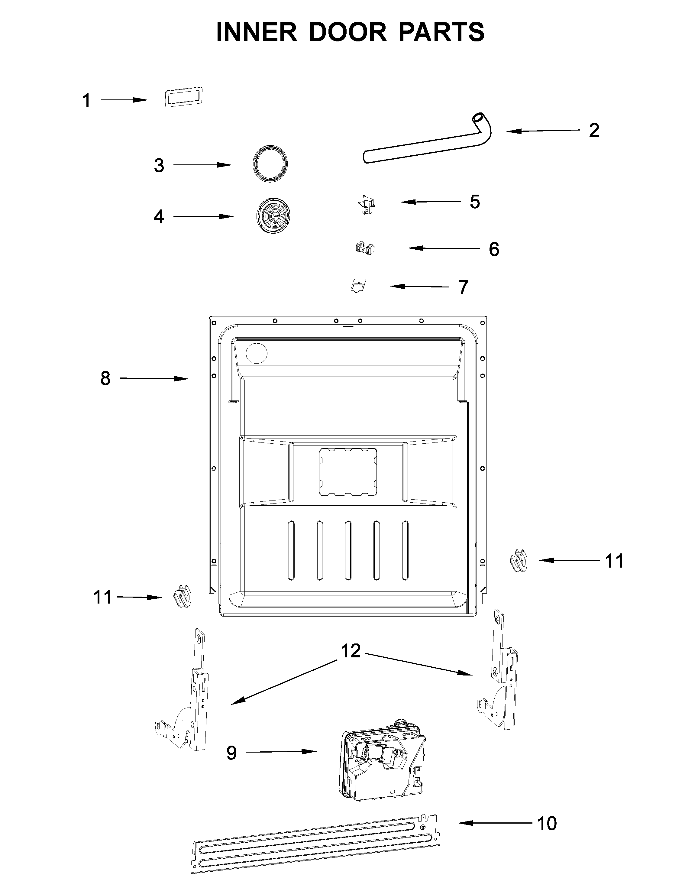 INNER DOOR PARTS