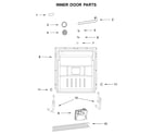 Whirlpool UDT555SAHP0 inner door parts diagram