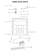 Inner door parts