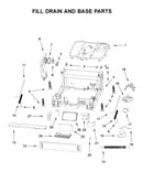 Fill drain and base parts
