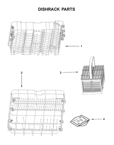 Dishrack parts