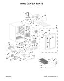 Wine center parts