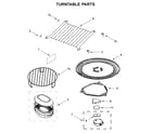 Whirlpool WMHA9019HZ1 turntable parts diagram