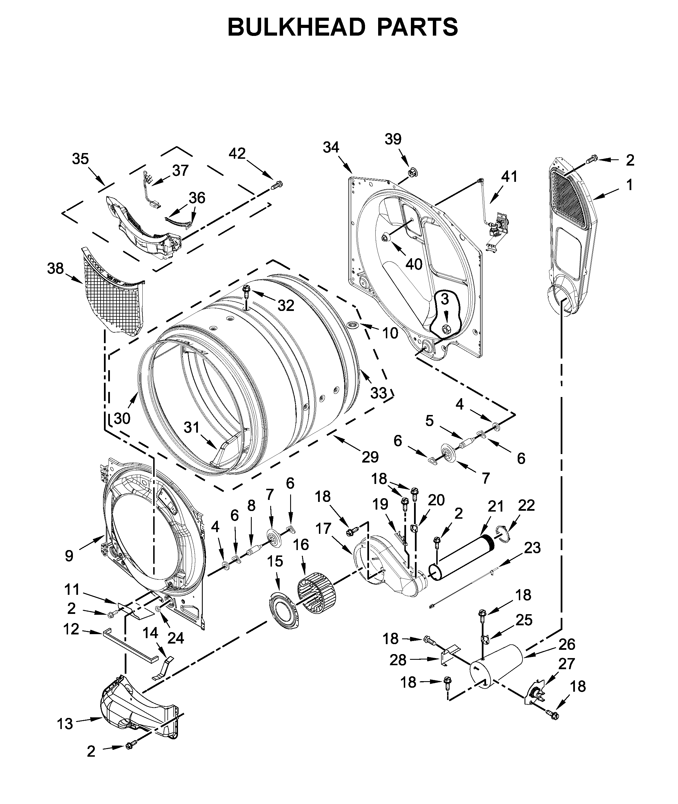 Bulkhead parts