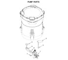 Maytag MVWB757JW0 pump parts diagram