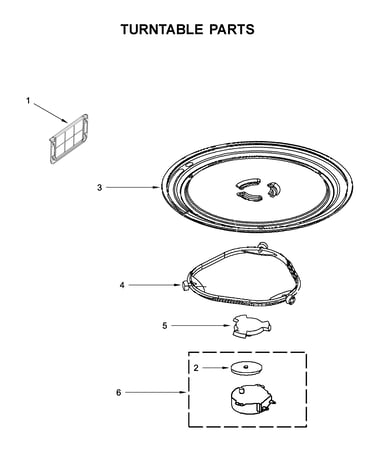 Turntable parts