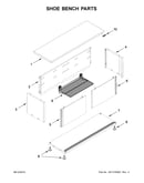 Shoe bench parts