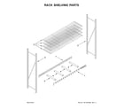 Gladiator GARA904XIG00 rack shelving parts diagram