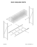 Rack shelving parts
