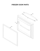 Freezer door parts