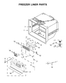 Freezer liner parts
