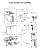 Tank and dispenser parts