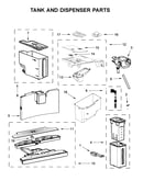 Tank and dispenser parts