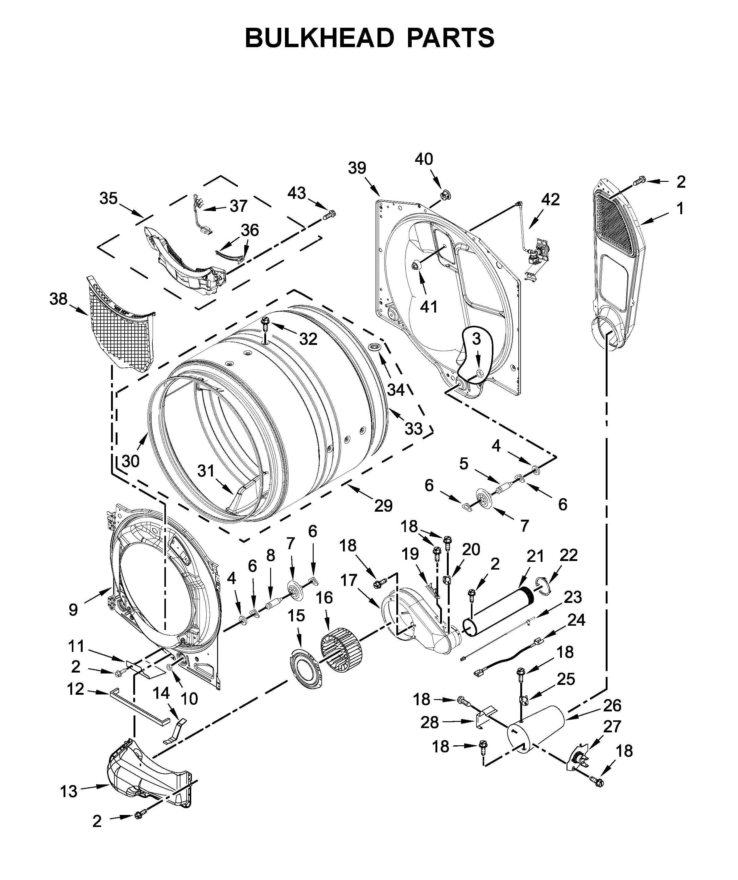 Bulkhead parts